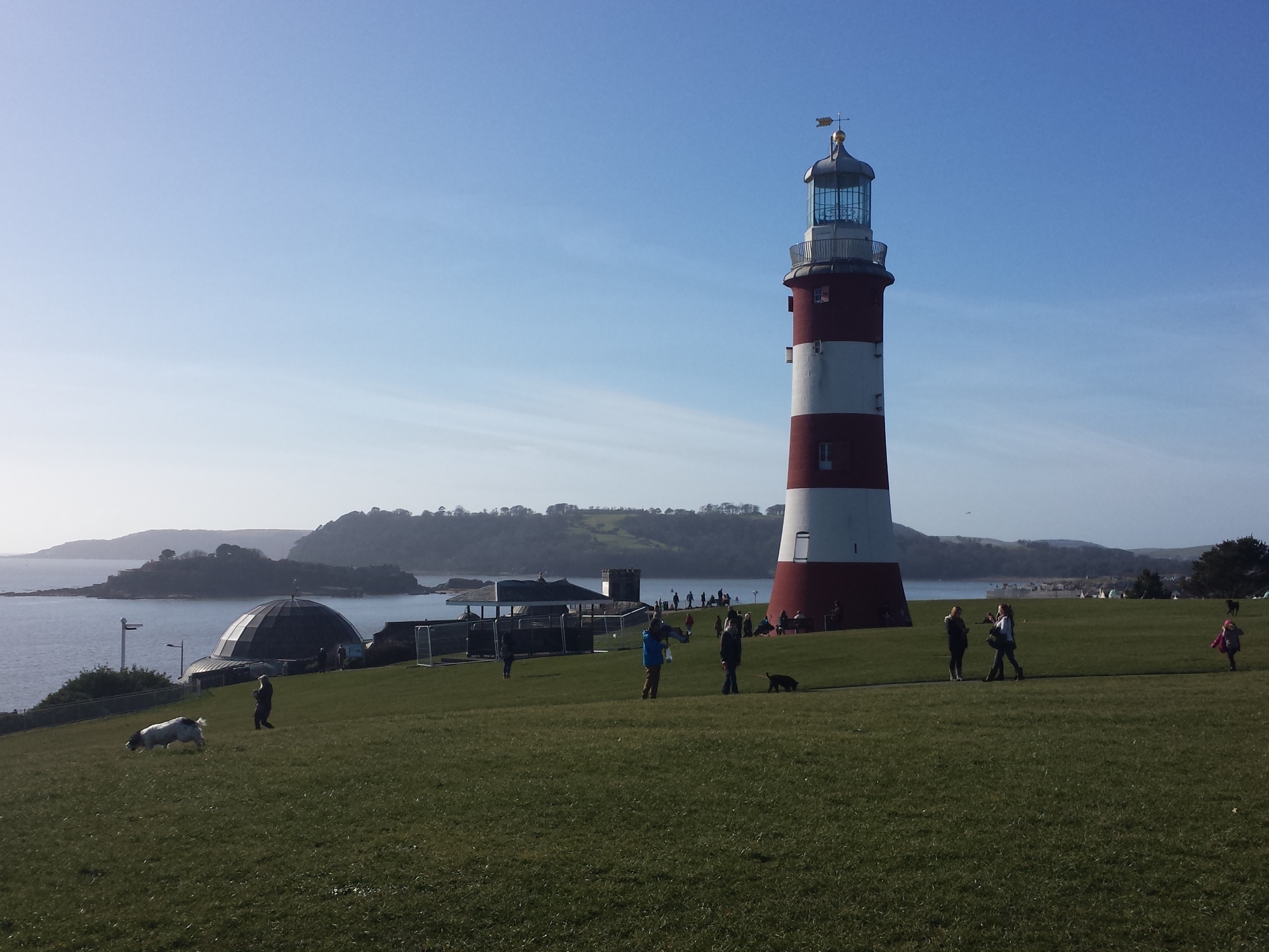 Plymouth, Devon, Plymouth Hoe, Smeaton's Tower, The Dome